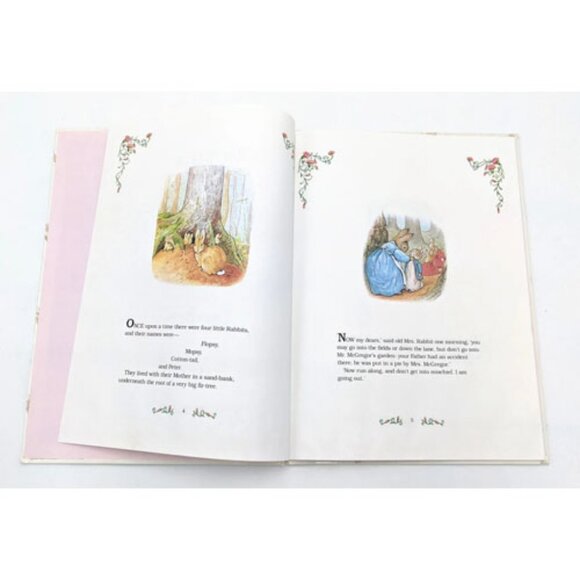 Beatrix Potter Oversized 3 Books Peter Rabbit Benjamin Bunny Great for Easter! - Picture 5 of 7